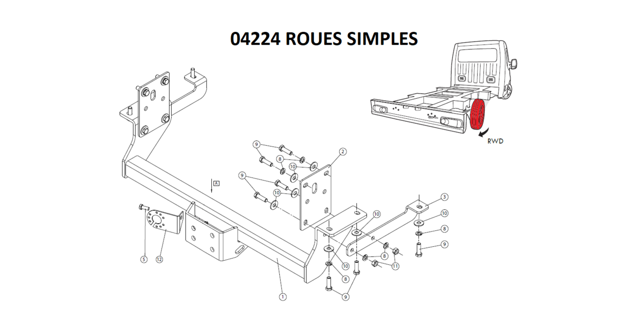 Attelage Renault Master Iii Ch Ssis Cabine Propulsion Roues Simples